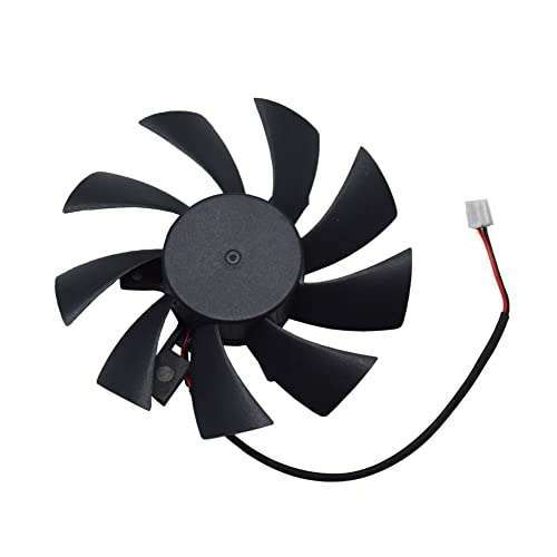 inRobert Replace Zotac GTX 1050 Ti Mini Fan: inRobert DIY Dual Bearing 85mm 2-Pin Video Card Fan