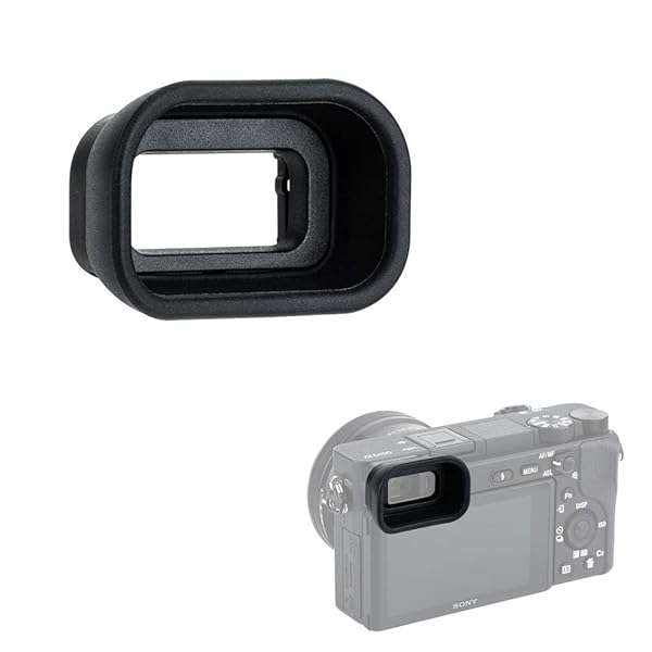 KIWIFOTOS Buy Kiwifotos FDA-EP17 Eyecup for Sony A6400/A6500/A6600 - Soft Long Viewfinder Eyepiece