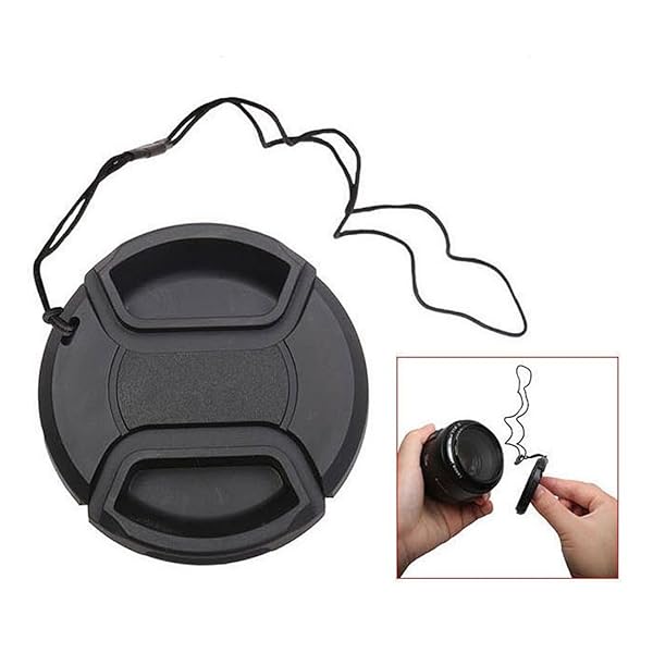 Amopofo 37mm Lens Cap for Nikon, Canon & Sony Cameras - Perfect Fit for 37mm Lenses - View 5 of 6