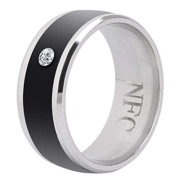 Wendry Smart Ring: Waterproof NFC Wearable Device for Mobile Phones - Size 11 Universal Magic Ring - View 2 of 11