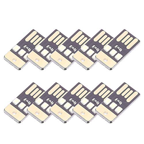 DEVMO DEVMO 10pcs USB LED Portable Night Light Mini Keychain Camping Car Lamp Module for Bright Illumination - View 2 of 4