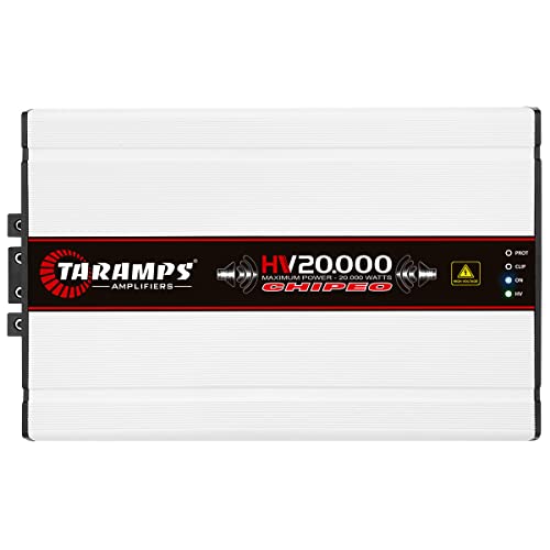Taramp's TARAMPS High Volt 20000 Watts ChipEO Powerful Amplifier for Superior Sound Quality
