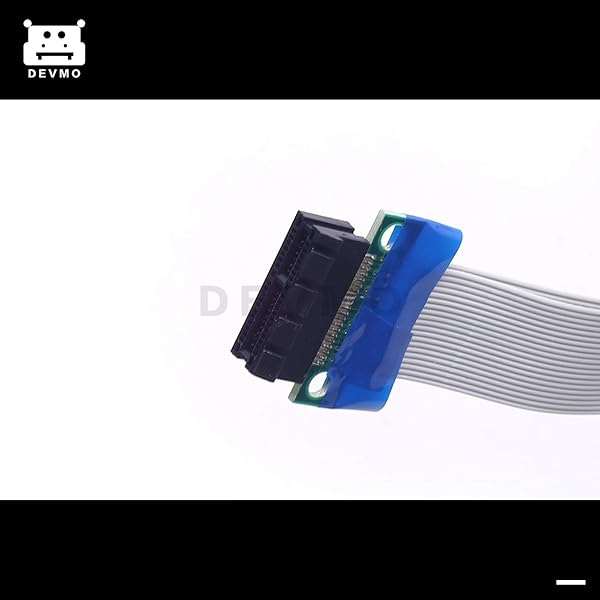 DEVMO DEVMO PCI Express 1X Riser Cable Premium Extension Card 19CM for Graphics Card Upgrade - View 4 of 4