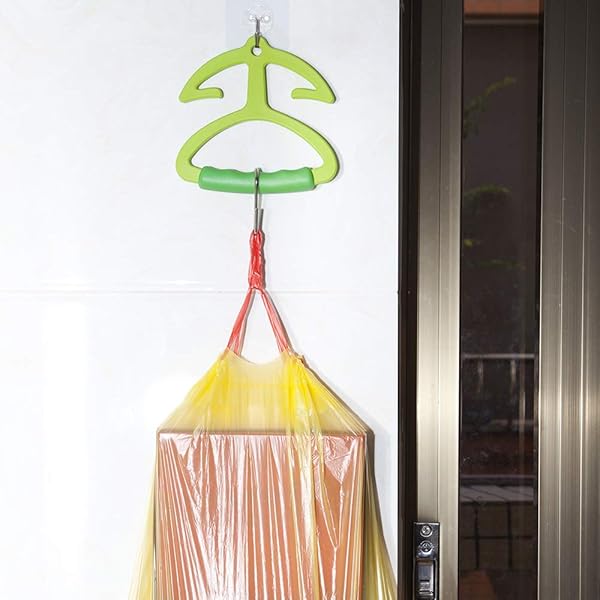 Pankia Go Pankia Grocery Bag Holder 2 Pack Soft Grip Handle Carrier Holds Up to 80lbs Ideal for Shopping and Organizing - View 4 of 7