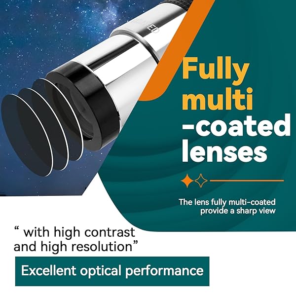 SVBONY "SVBONY SV137 3X Barlow Lens - 1.25" Telescope Accessory with Metal Body & Multi-Coated Eyepiece" - View 4 of 9