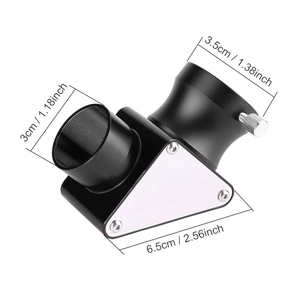 PUSOKEI Tangxi Diagonal Mirror 125inch 90 Degree Dielectric Adapter for Telescope Eyepiece Accessories - View 8 of 10