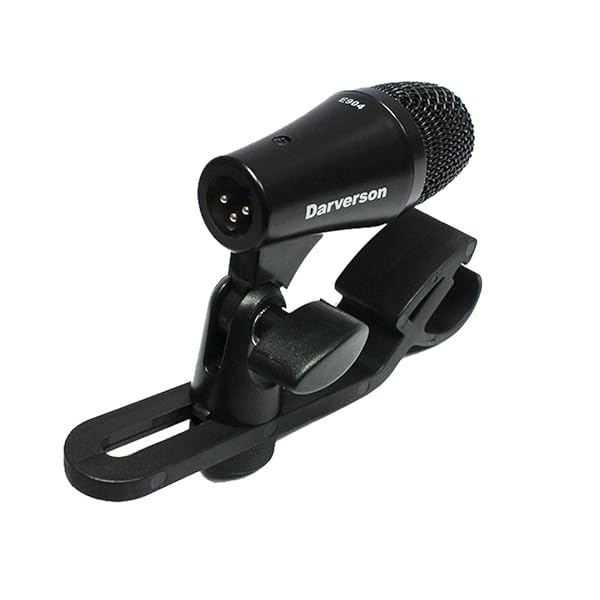 darverson Darverson Cardioid Dynamic Tom Drum Microphone with Fixed Holder Mount and XLR Output for Professional Sound Quality - View 4 of 5