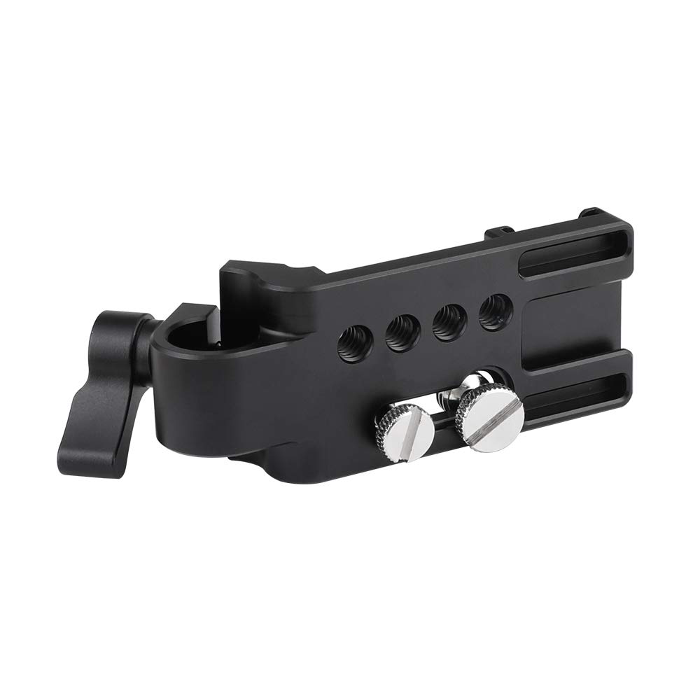 CAMVATE CAMVATE Multi-Function Extension Plate with 15mm Rod Clamp and Cold Shoe Mount for Versatile Camera Setup 2282 - View 5 of 5