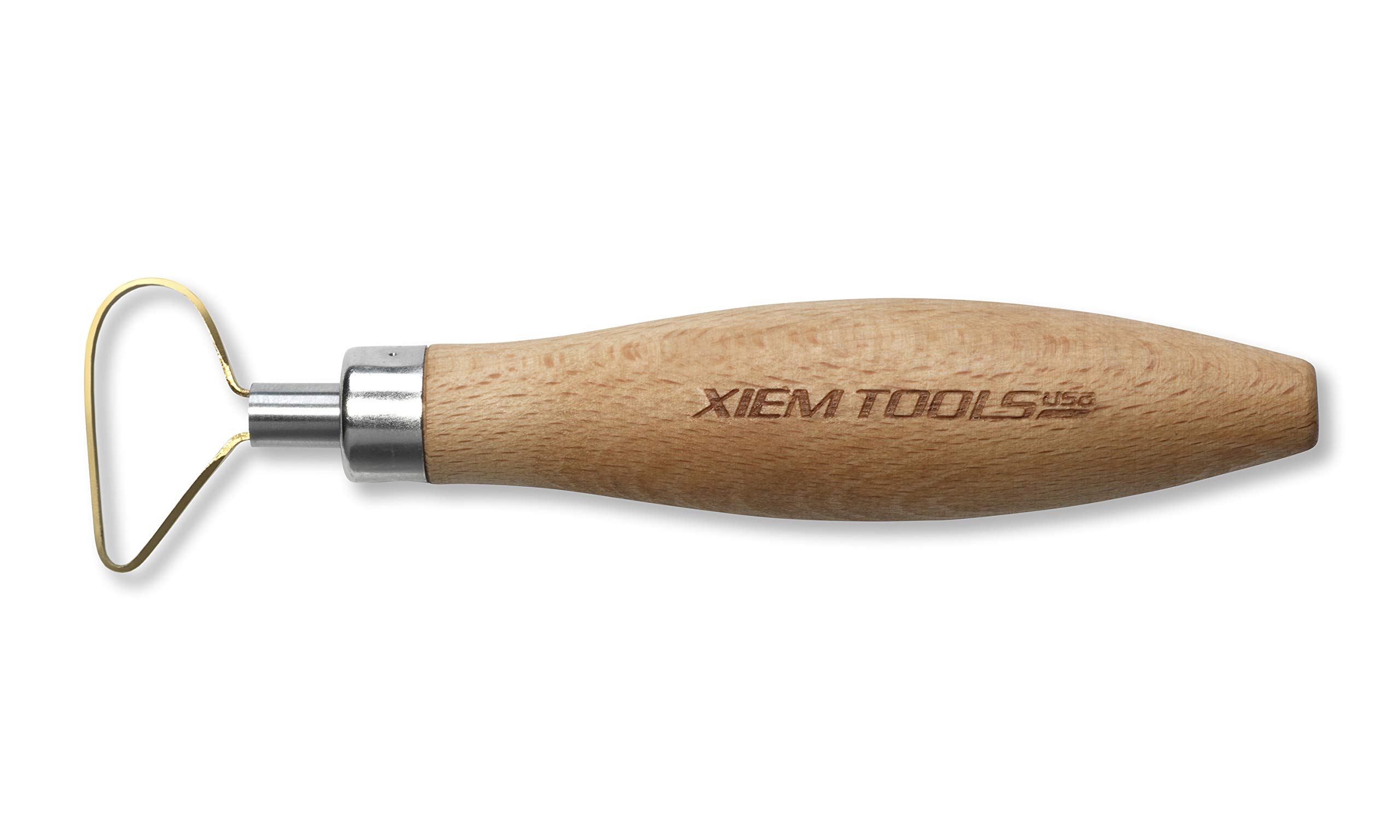 Xiem Tools Xiem Tools USA Titanium Fused Trimming Tools for Pottery and Ceramics Medium Teardrop Best Quality and Performance