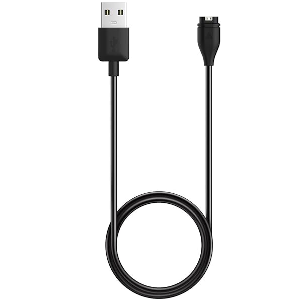 Garmin Forerunner 45 55 255 745 935 945 955 965 165 265 970 570 Charger Replacement USB Charging Cable for Instinct E 3 Approach S10 S40 S50 S60 S70