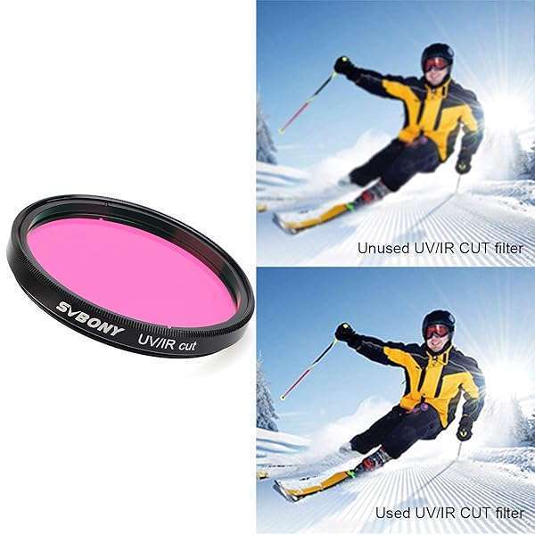 SVBONY SVBONY Telescope Filter UV IR Cut Block Filter Infra Red Filter CCD Camera for Astrophotography Telescope UV Filter 2 inch Threads for DSLR Camera - View 6 of 11