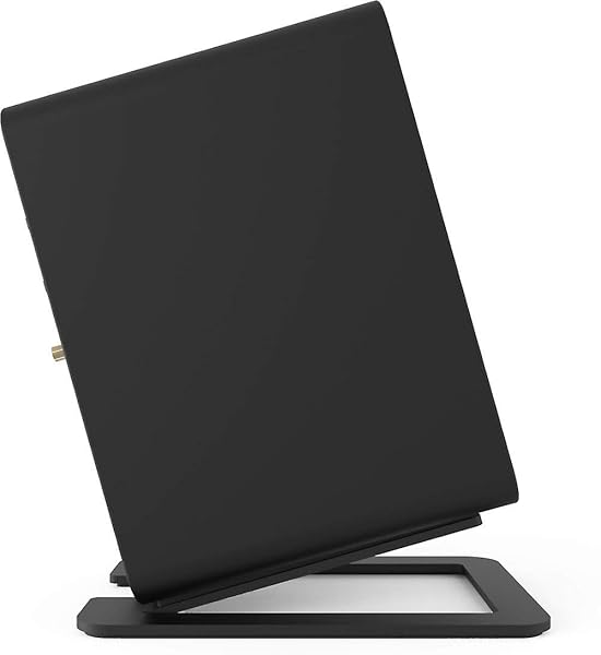 Kanto Kanto S6 Black Desktop Speaker Stands for Enhanced Audio Experience and Stylish Home Setup - View 2 of 3