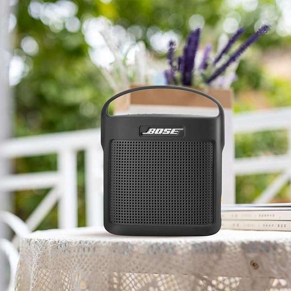 TXEsign TXEsign Silicone Stand Up Case for Bose SoundLink Color II - Durable, Protective, with Handle - Dark Gray - View 9 of 9