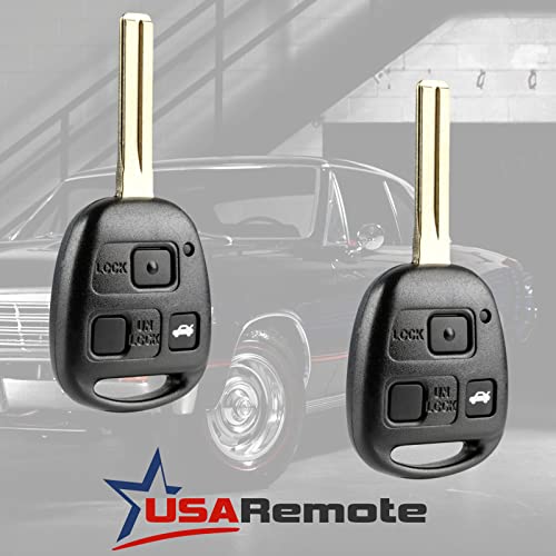 USARemote Key Fob Set of 2 for 1997-2005 ES300 GS300 GS400 GS430 IS300 LS400 Keyless Entry Remote HYQ1512V - View 2 of 6