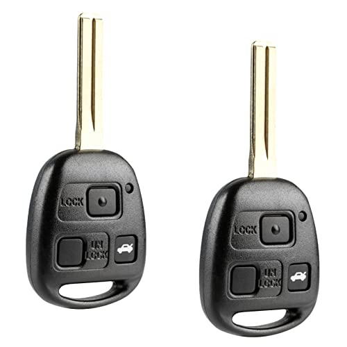 Key Fob Set of 2 for 1997-2005 ES300 GS300 GS400 GS430 IS300 LS400 Keyless Entry Remote HYQ1512V