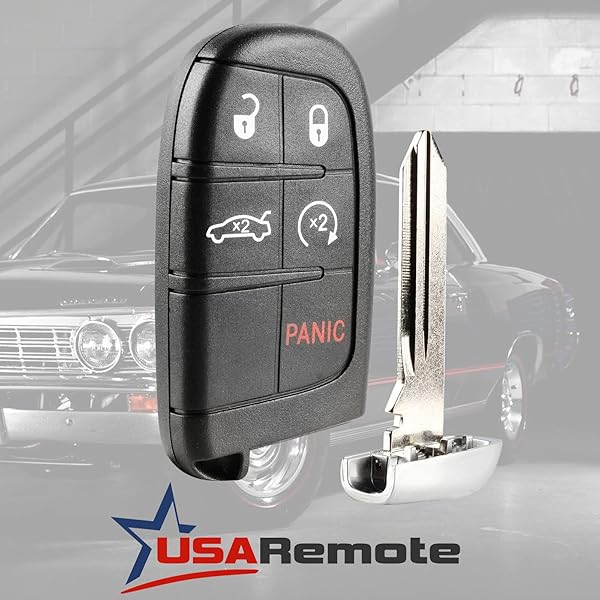 USARemote Key Fob for 2015-2018 Dodge Challenger Durango Keyless Entry Smart Remote M3N-40821302 - View 2 of 6