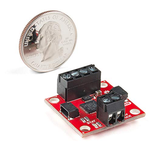 SparkFun SparkFun Qwiic Motor Driver I2C Plug and Play Breakout for Small DC Motors with 1.2A Steady State Drive and 127 Levels of Strength - View 4 of 8