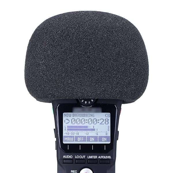 SUNMON Buy SUNMON Windscreen Foam for Zoom H1n & H1 Recorder - 2 PCS Windshield Pop Filter for Clear Audio - View 5 of 9
