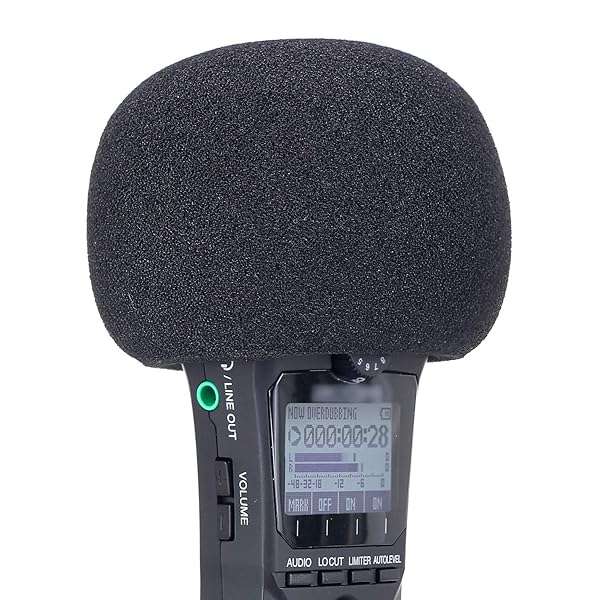 SUNMON Buy SUNMON Windscreen Foam for Zoom H1n & H1 Recorder - 2 PCS Windshield Pop Filter for Clear Audio - View 6 of 9