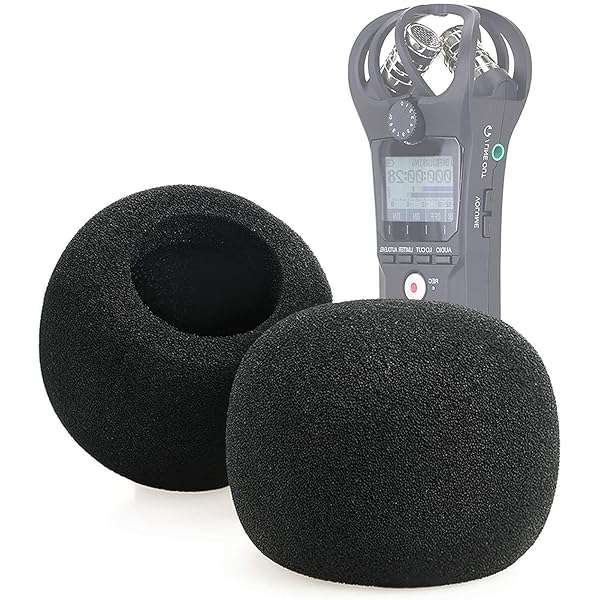 SUNMON Buy SUNMON Windscreen Foam for Zoom H1n & H1 Recorder - 2 PCS Windshield Pop Filter for Clear Audio - View 2 of 9