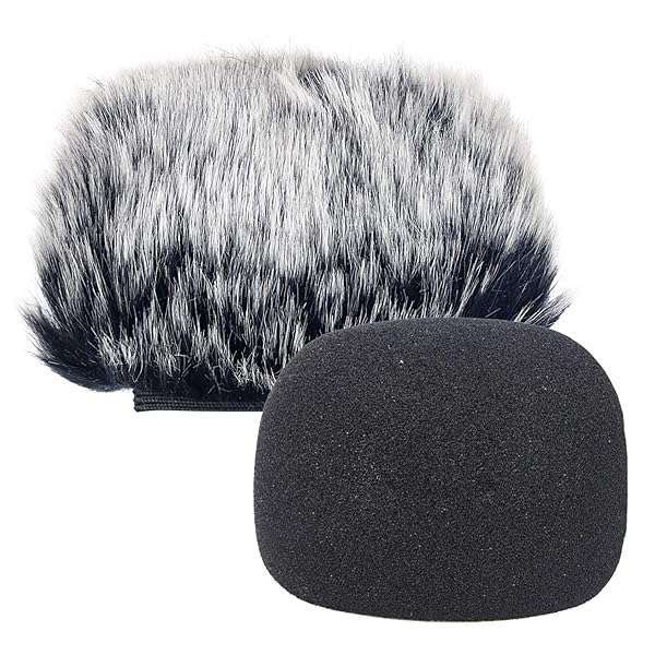 SUNMON Buy SUNMON Windscreen Deadcat & Foam Cover for DR-05X/DR-05 Mic - Perfect Indoor/Outdoor Wind Muff