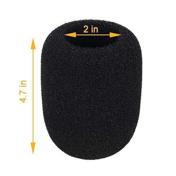 SUNMON WS2 Microphone Pop Filter & Windscreen for Rode NT1-A, Procaster, NT2-A, K2, NT1000, NT2000 - Enhance Your Sound Quality! - View 5 of 9