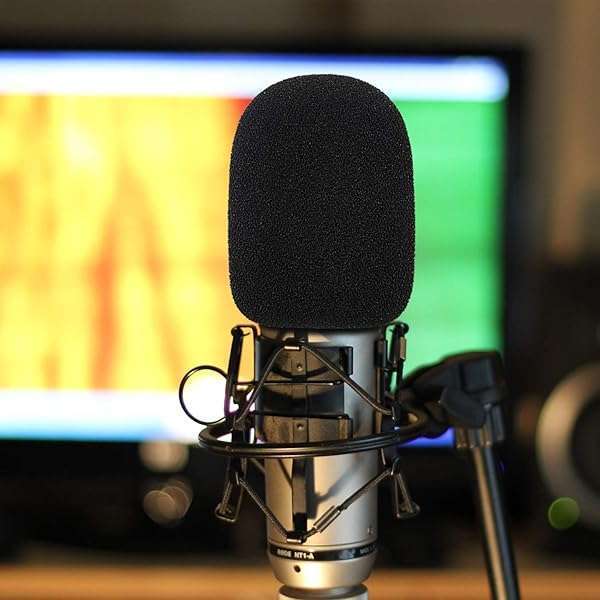 SUNMON WS2 Microphone Pop Filter & Windscreen for Rode NT1-A, Procaster, NT2-A, K2, NT1000, NT2000 - Enhance Your Sound Quality! - View 9 of 9