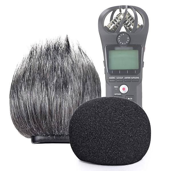 SUNMON Enhance Your Audio: SUNMON Zoom H1n & H1 Foam Pop Filter & Windscreen Muff - 2 Pack for Indoor/Outdoor Use