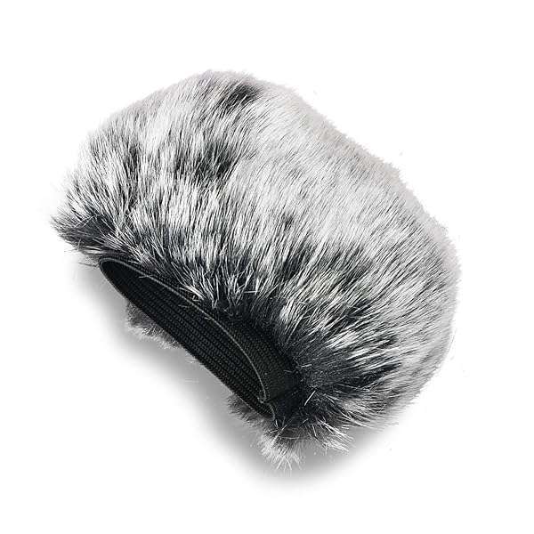 SUNMON Best Microphone Windscreen for Tascam DR-40X | SUNMON Furry Cover for Clear Recording - View 6 of 9