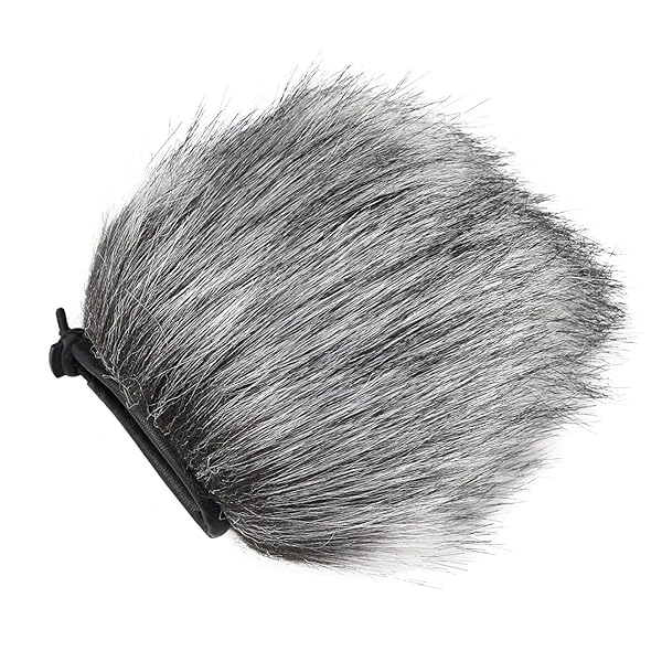 SUNMON SUNMON Razer Seiren X Furry Windscreen Muff Mic Pop Filter Wind Cover for Razer Seiren X USB Condenser Streaming Microphone - View 4 of 7