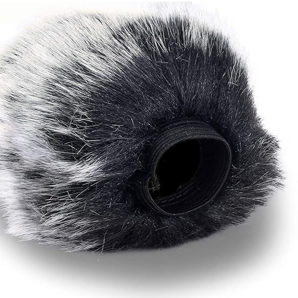 SUNMON SUNMON Microphone Furry Windscreen for Shure A2WS SM57 and 545 Series Muff Windshield Windjammer Deadcat - View 5 of 7