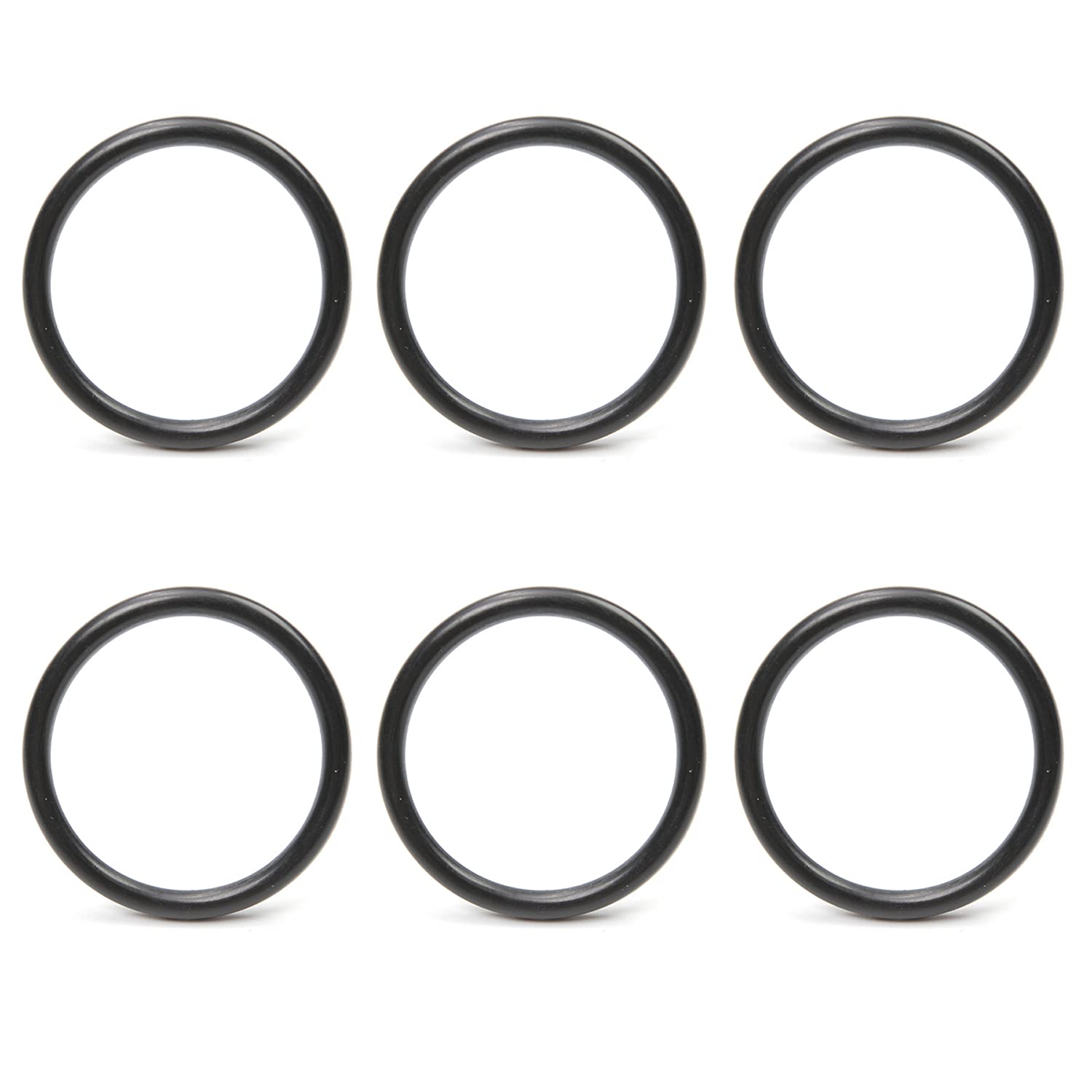 Othmro 10pcs Nitrile Rubber O-Rings 2.5mm Wire Dia 28mm OD for Oil Air Sealing Professional Plumbing Car Repair Black