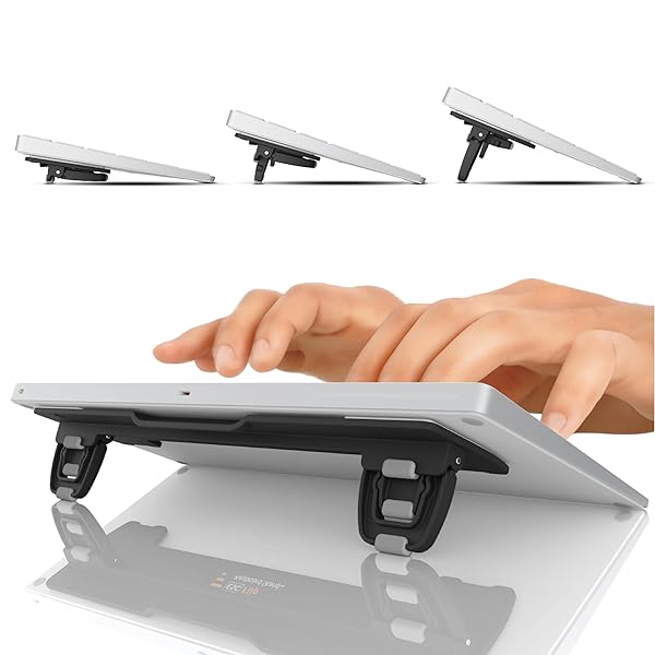 GPG2 Adjustable GPG2 ESC Flip Keyboard Stand: Ergonomic Riser for Flat-Back Desktops