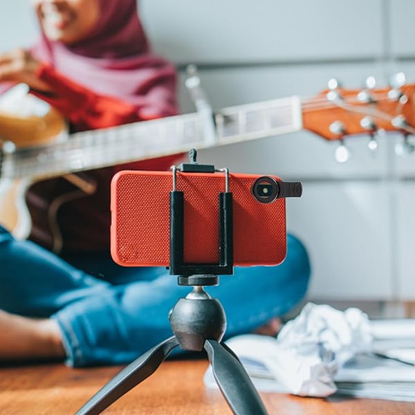 Hemobllo Hemobllo Phone Camera Lens 37mm 15X Macro Clip-on Magnifying Lens for Close-up Photography External Glass Optic Attachment for Smartphones Black - View 5 of 9