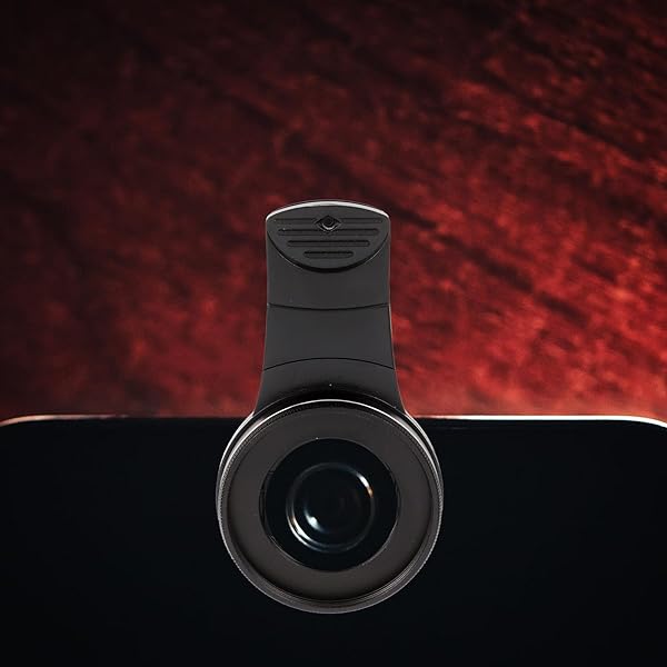 Hemobllo Hemobllo Phone Camera Lens 37mm 15X Macro Clip-on Magnifying Lens for Close-up Photography External Glass Optic Attachment for Smartphones Black - View 9 of 9