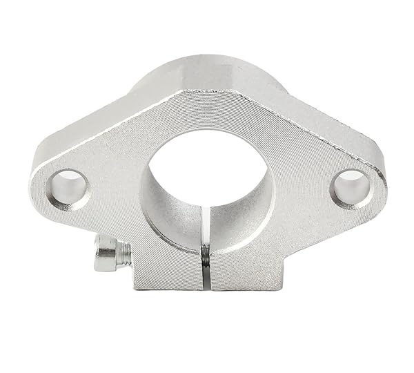 Othmro Othmro 2Pcs Linear Motion Rail Ball Bearing Clamping Guide Support for 25mm Diameter Shaft Aluminum Slide Rail - View 3 of 7