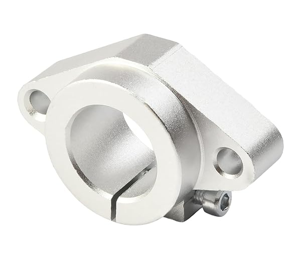 Othmro Othmro 2Pcs Linear Motion Rail Ball Bearing Clamping Guide Support for 25mm Diameter Shaft Aluminum Slide Rail - View 4 of 7