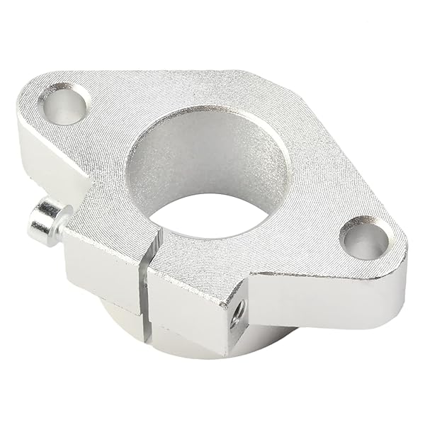 Othmro Othmro 2Pcs Linear Motion Rail Ball Bearing Clamping Guide Support for 25mm Diameter Shaft Aluminum Slide Rail - View 6 of 7