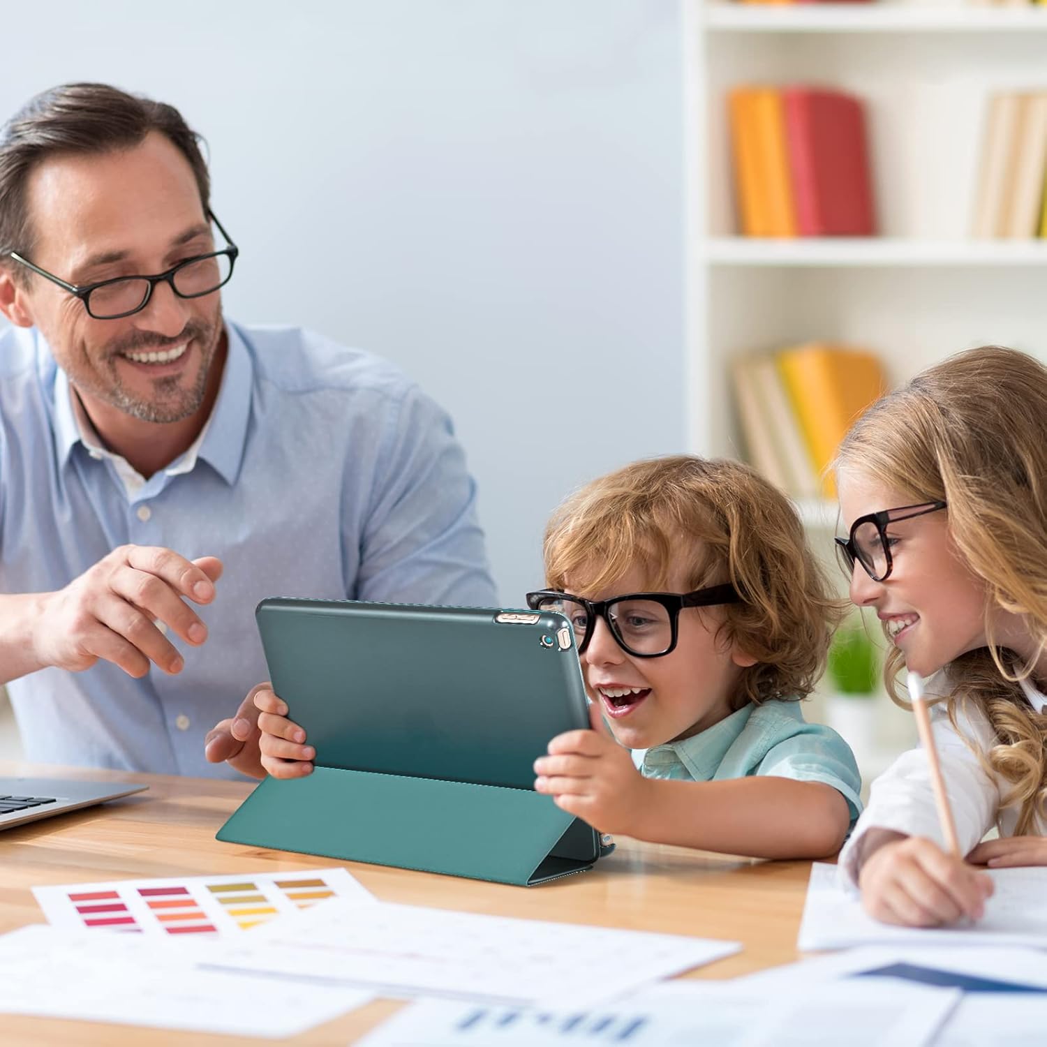 ProCase ProCase Teal Case for iPad 9th 8th 7th Generation 10.2 Inch Cover Compatible with 2021 2020 2019 Models - View 5 of 9