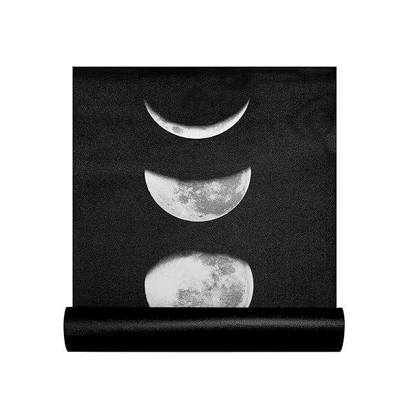 Retrospec Retrospec Pismo Yoga Mat with Nylon Strap - Non-Slip for Yoga, Pilates & Fitness - Ideal for Men & Women in Moonlight Color