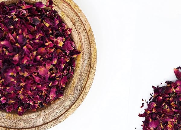 Saint Terra Saint Terra Dried Red Rose Petals 2.5 Ounces for Natural Fragrance and Crafting - View 3 of 4