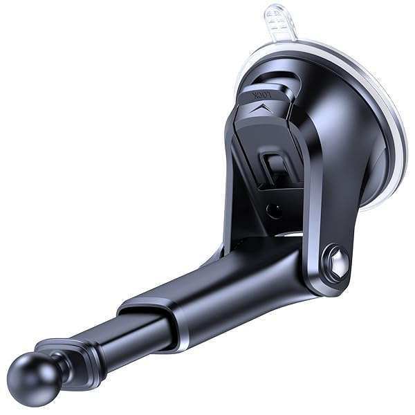 OQTIQ Buy OQTIQ Replacement Suction Cup Mount & Dashboard Pad for Phone/GPS - 17.2mm Ball Joint, Adhesive Disk Included - View 2 of 8