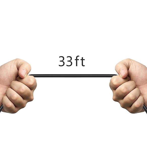 YQMAJIM 4 Pin Dash Cam Cable 33 Ft 2.5mm Male to 4 Pin Backup Camera Cord for Trucks RVs Trailers SUVs Buses and Farm Machines - View 3 of 6