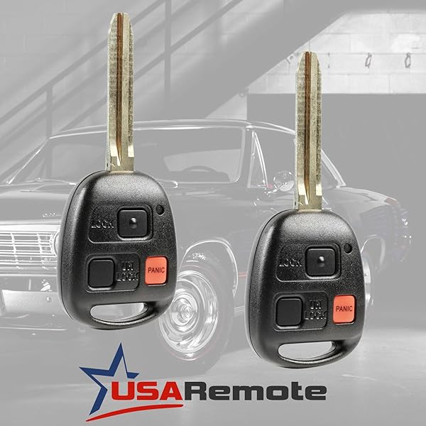 USARemote Key Fob Set of 2 for 2010 to 2014 Toyota FJ Cruiser Keyless Entry Remote HYQ12BBT G-Chip - View 2 of 6