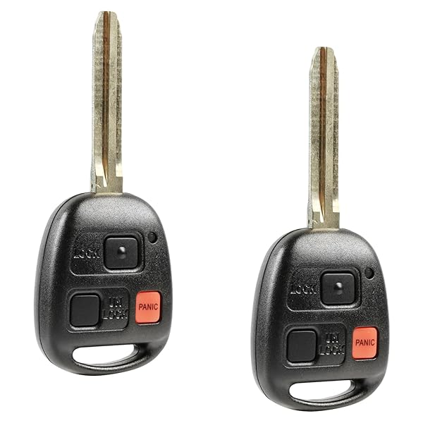 Key Fob Set of 2 for 2010 to 2014 Toyota FJ Cruiser Keyless Entry Remote HYQ12BBT G-Chip