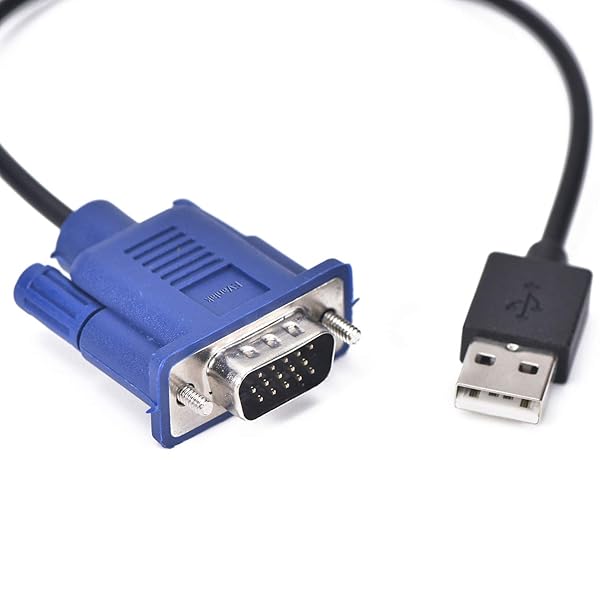 EVanlak EVanlak USB-VGA Dummy Plug - 3 Pack Headless Ghost Emulator for 1080p@60Hz Display Performance - View 3 of 7