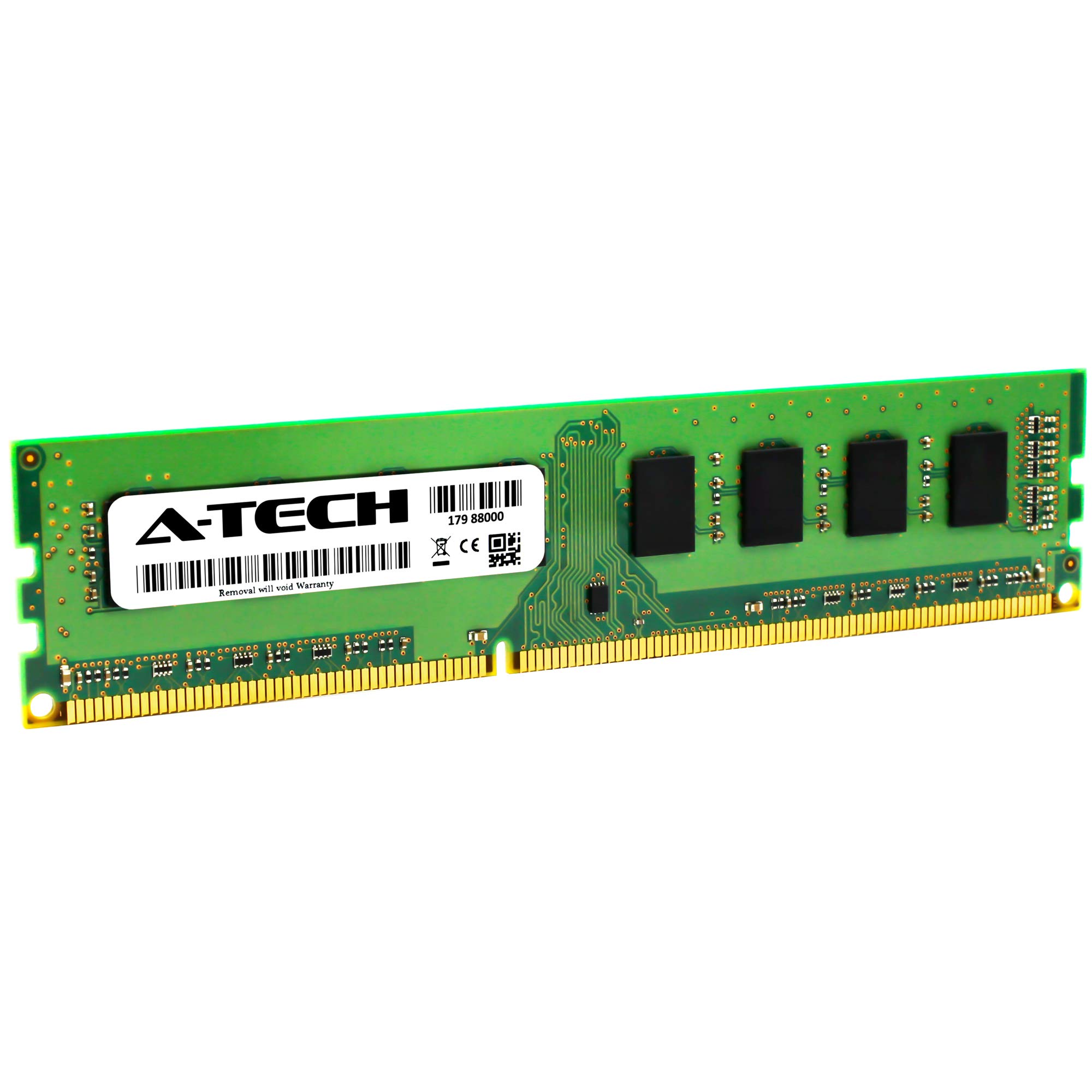 A-Tech 16GB DDR3 RAM Kit 4x4GB 1333 MHz PC3-10600 Desktop Memory CL9 240-Pin UDIMM Non-ECC Upgrade Modules - View 5 of 7