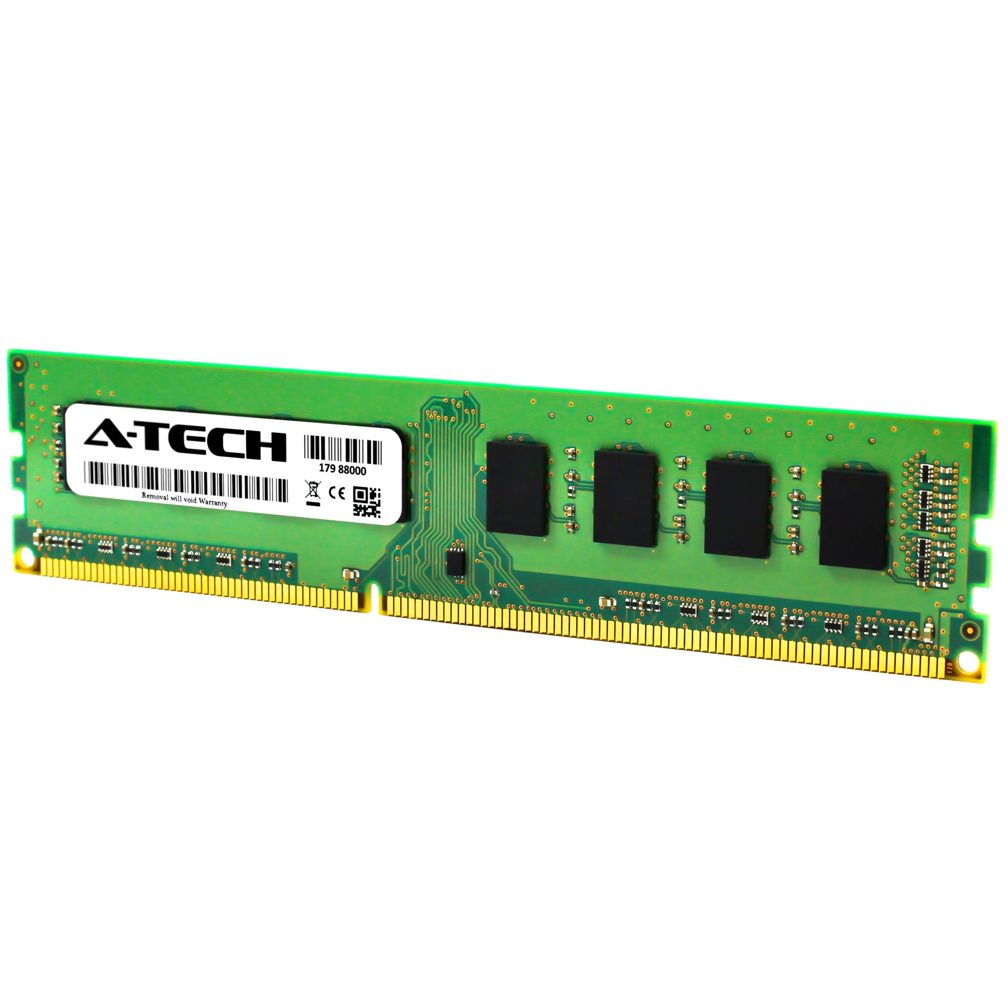 A-Tech 16GB DDR3 RAM Kit 4x4GB 1333 MHz PC3-10600 Desktop Memory CL9 240-Pin UDIMM Non-ECC Upgrade Modules - View 6 of 7