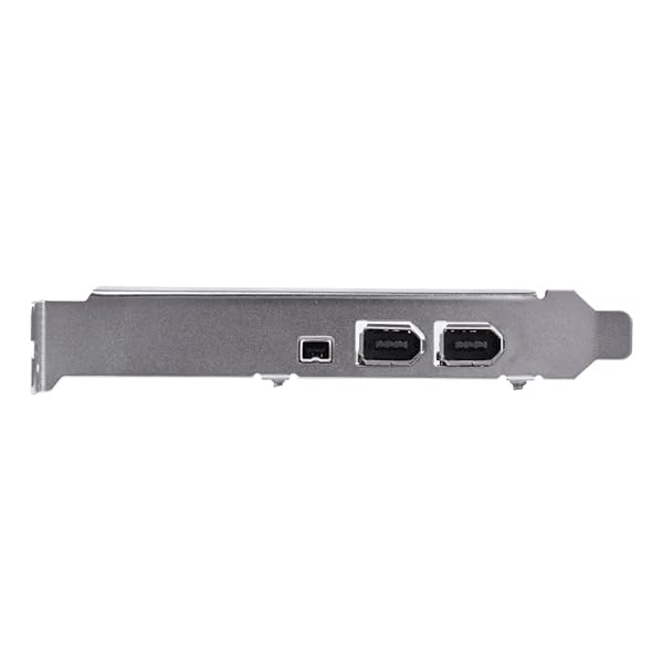 ASHATA 2.5Gbps PCIe FireWire 1394a Controller Card with 800Mbps Cable for Desktop Image Capture - View 7 of 9
