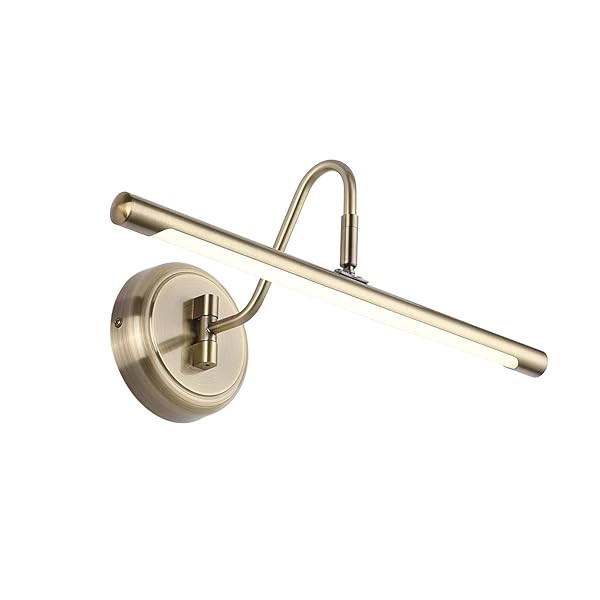 JOOSENLUX "JOOSENLUX Modern LED Picture Light - 16.54" Accent Spotlight, 9W, Antique Bronze, 3000K Natural White for Art Decor"